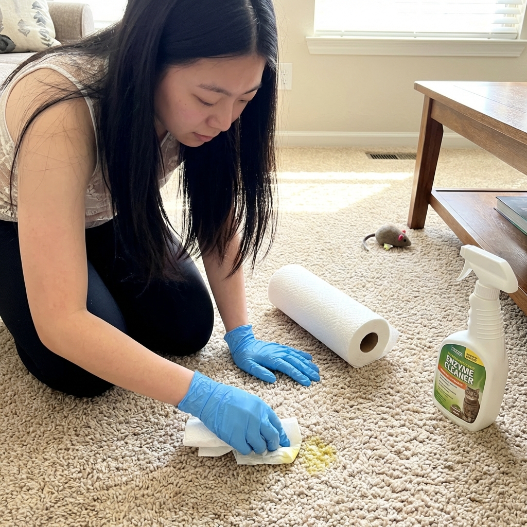 How to Get Cat Pee Smell Out