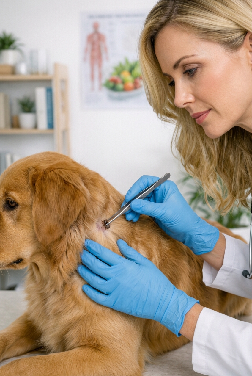 How To Get A Tick Out Of A Dog