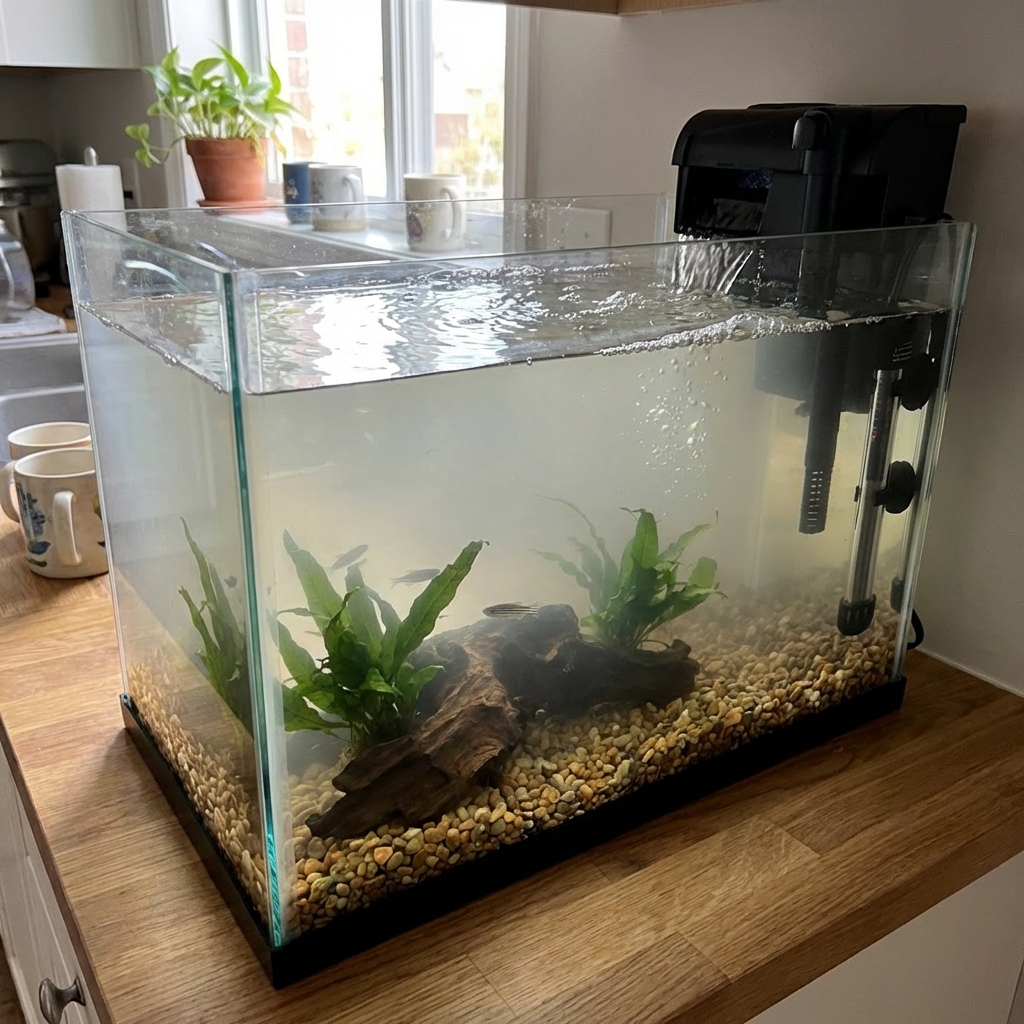 Fish Tank Getting Cloudy Daily