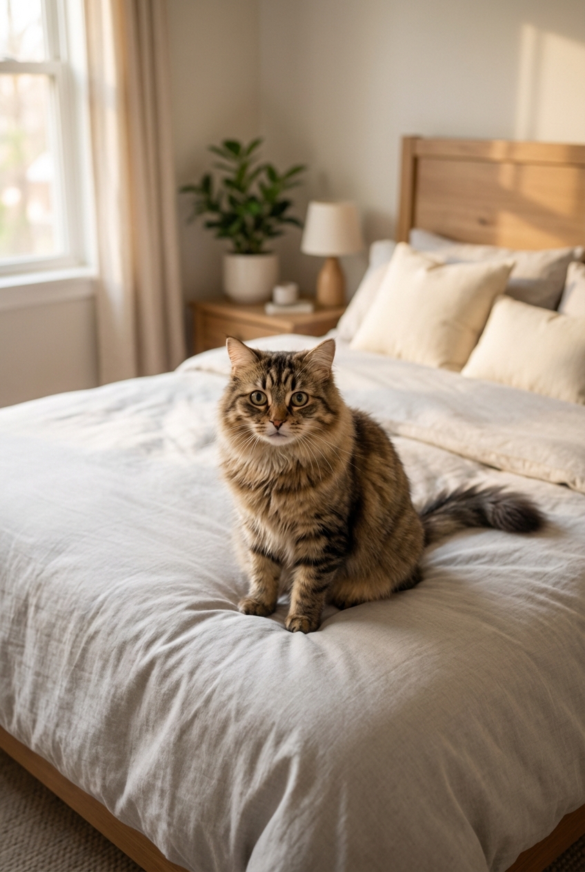 Why Would a Cat Pee on Your Bed?