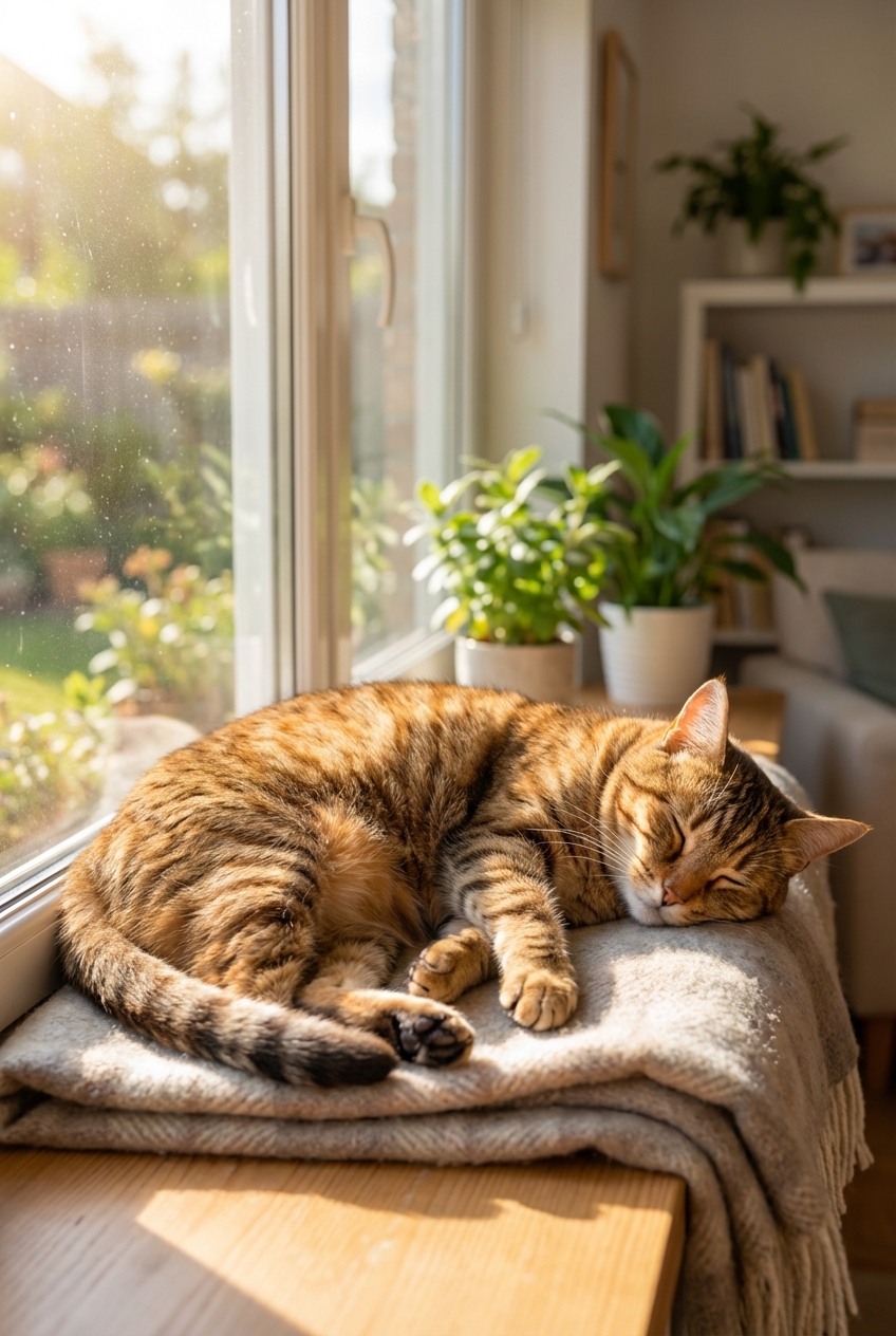 Why Is My Cat Sleeping So Much?