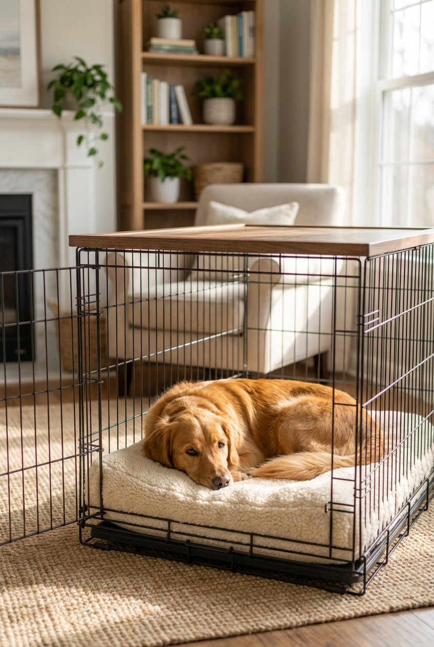 Crate Training an Older Dog