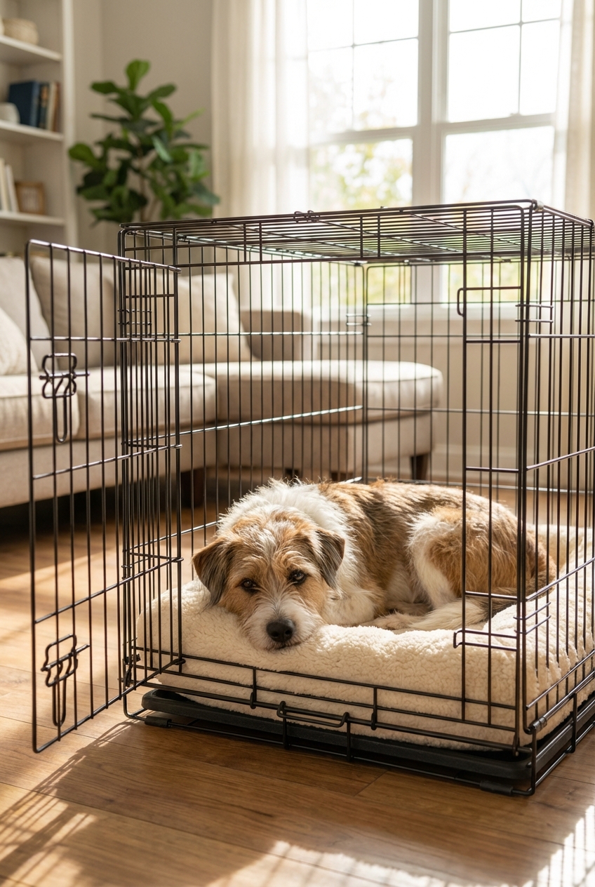 Crate Training an Adult Dog