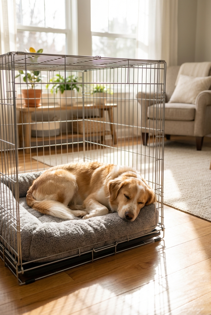 Crate Training an Older Dog
