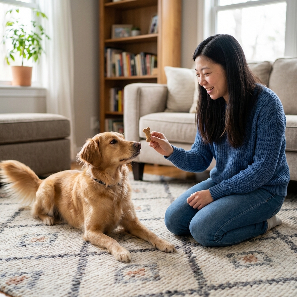 How to Teach a Dog to Lay Down