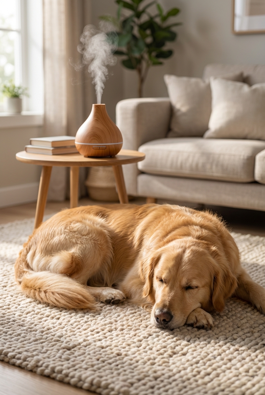 Essential Oils Safe to Diffuse Around Dogs