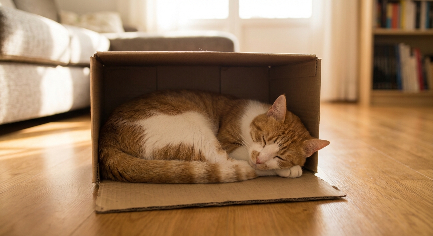 Why Cats Love Boxes