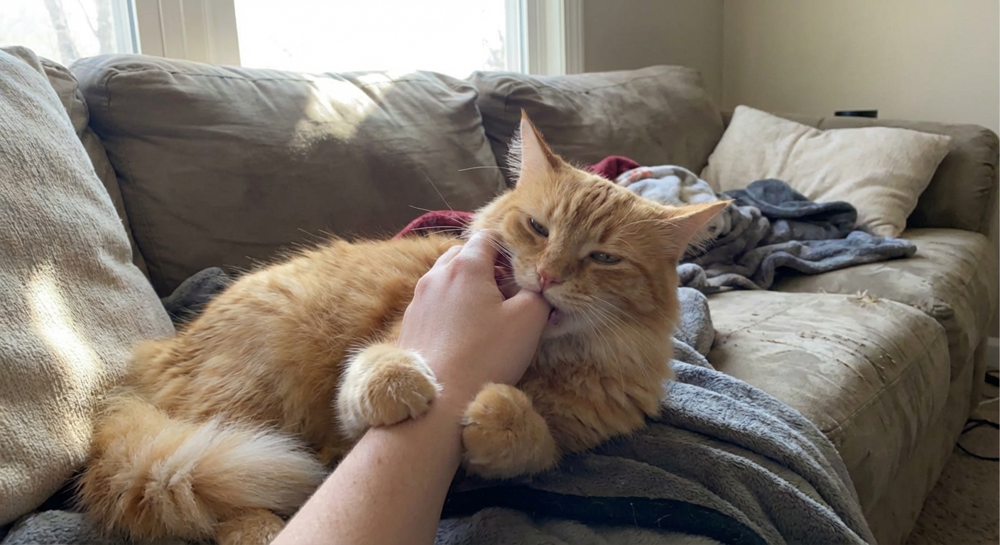 Cat Love Bites: What They Mean and How to Stop Them