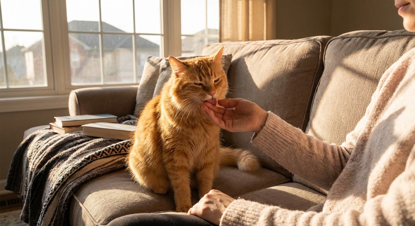 Why Does My Cat Lick Me? Affection or Something Else?