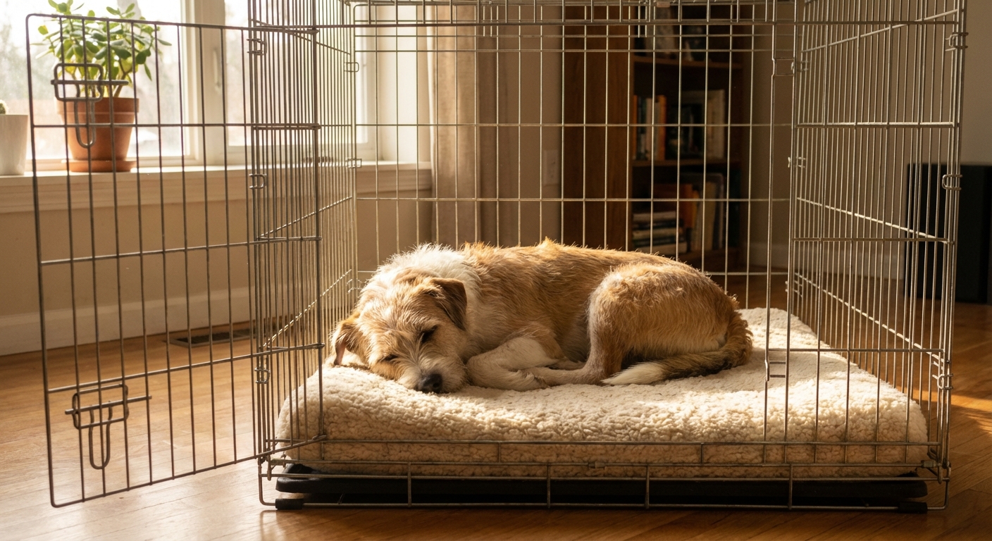 Crate Training Games to Prevent Separation Stress