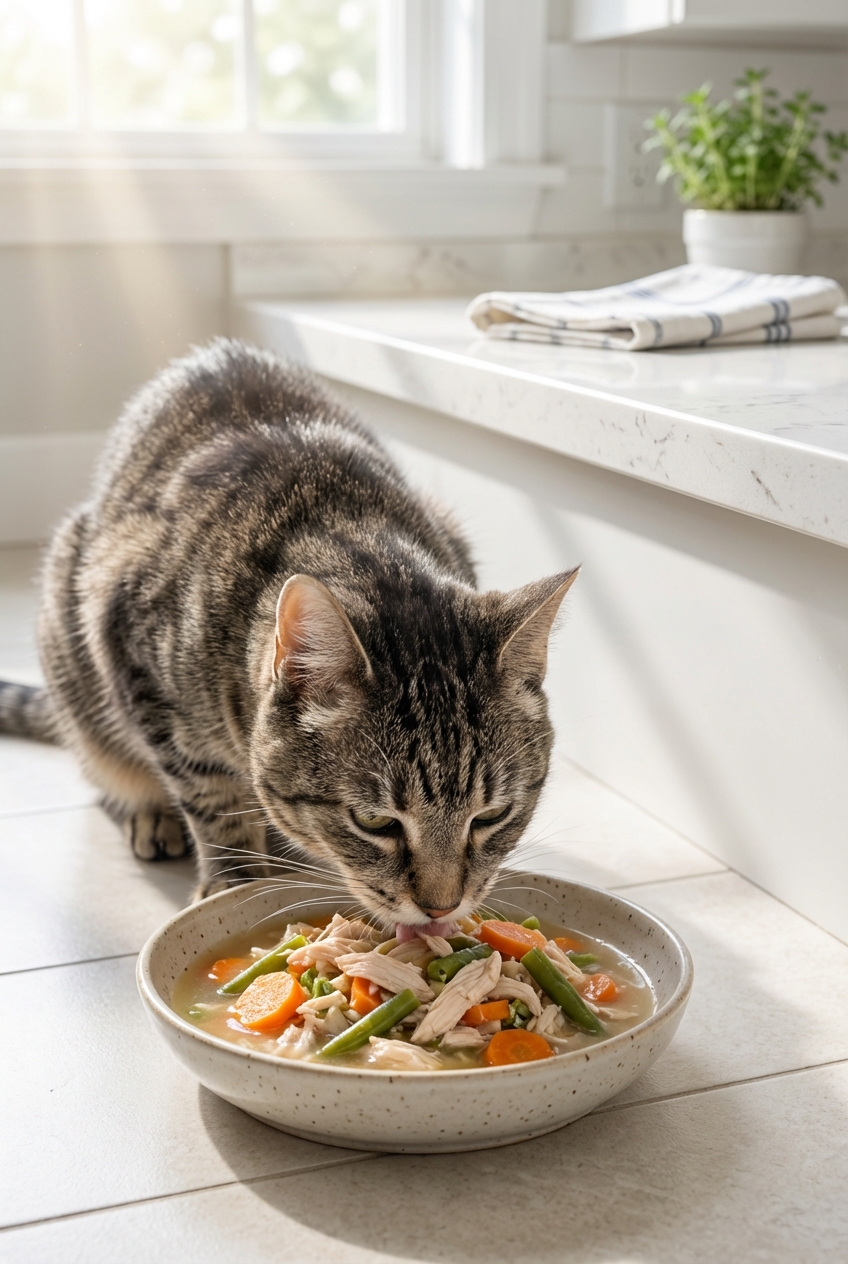 Homemade Cat Food for Senior Joint Support