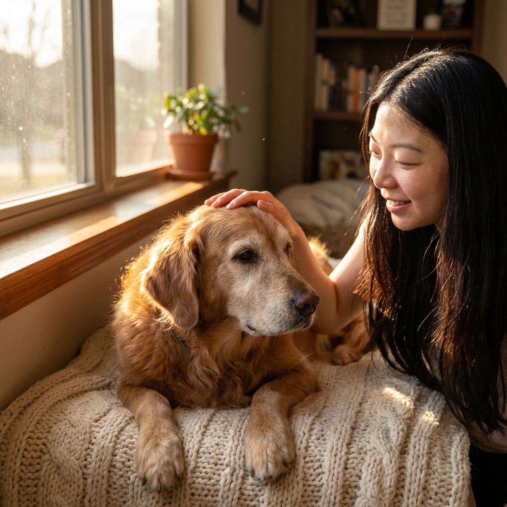 How to Comfort a Dog in the Final Days