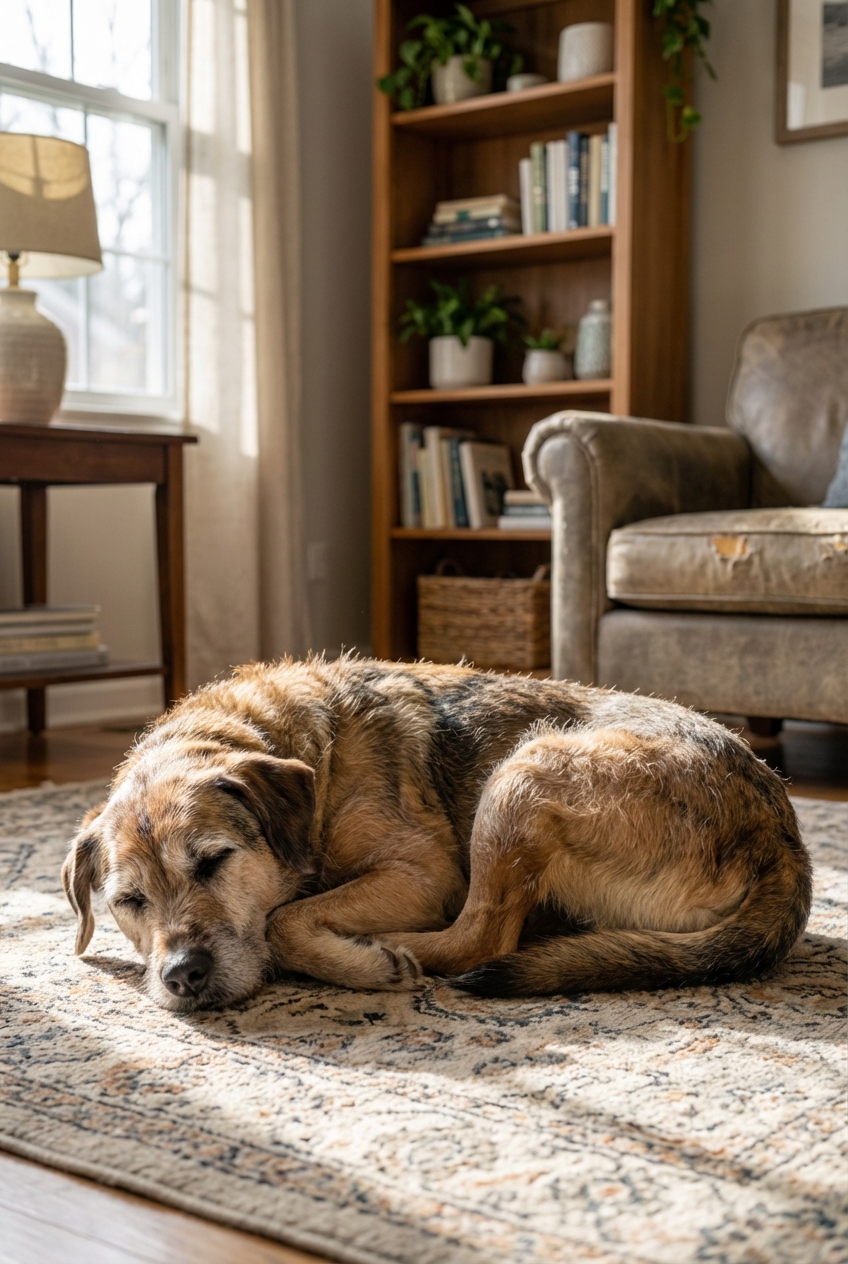 Idiopathic Alopecia in Older Dogs