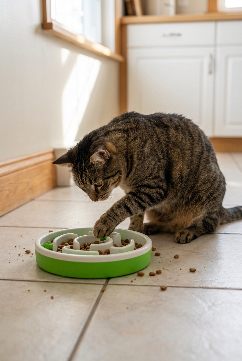 Cat Throwing Up After Eating Fast: How to Help