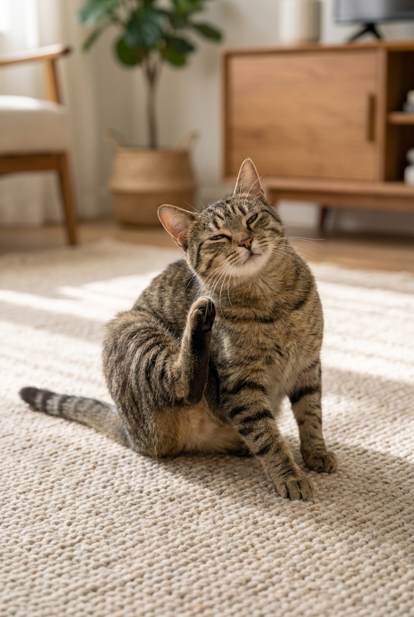 Cat Itching: Causes, Relief, and When to See the Vet