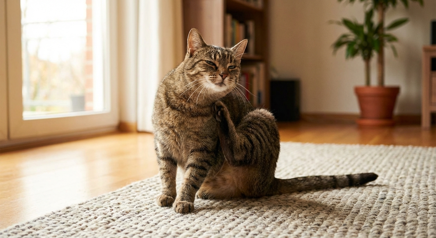 Cat Itching But No Fleas