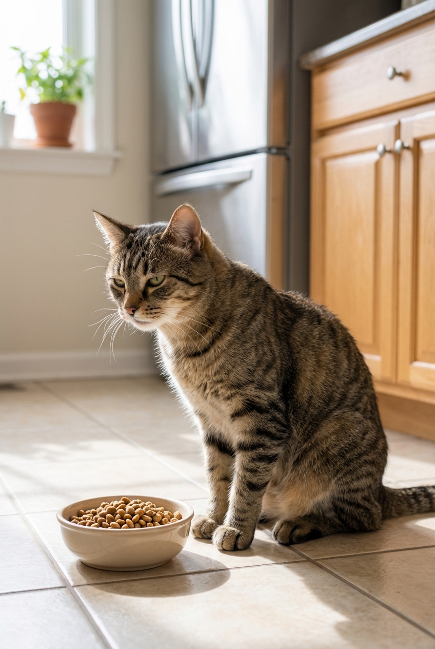 Why Cats Throw Up Undigested Food