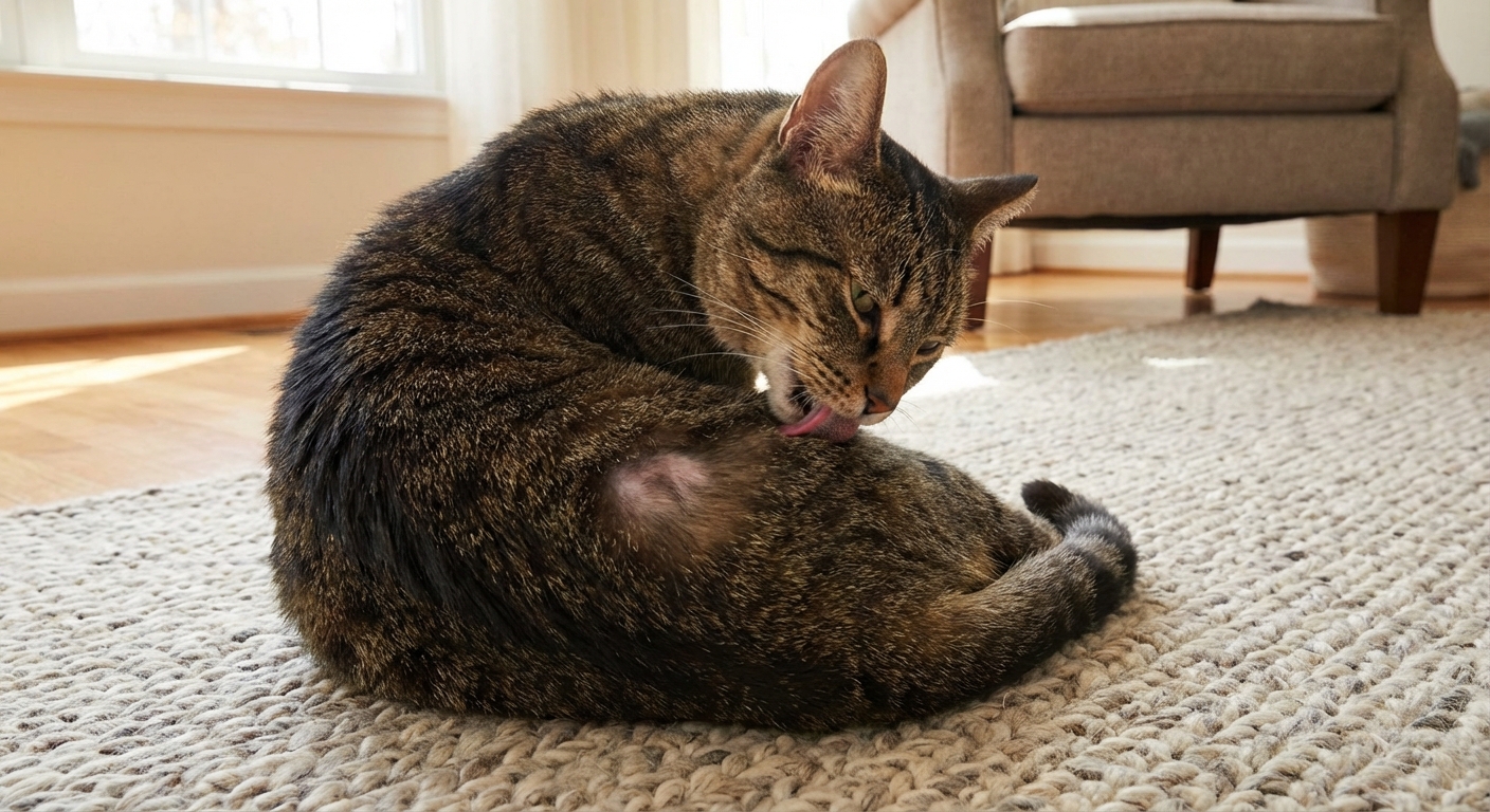 Why Is My Cat Pulling Her Hair Out?