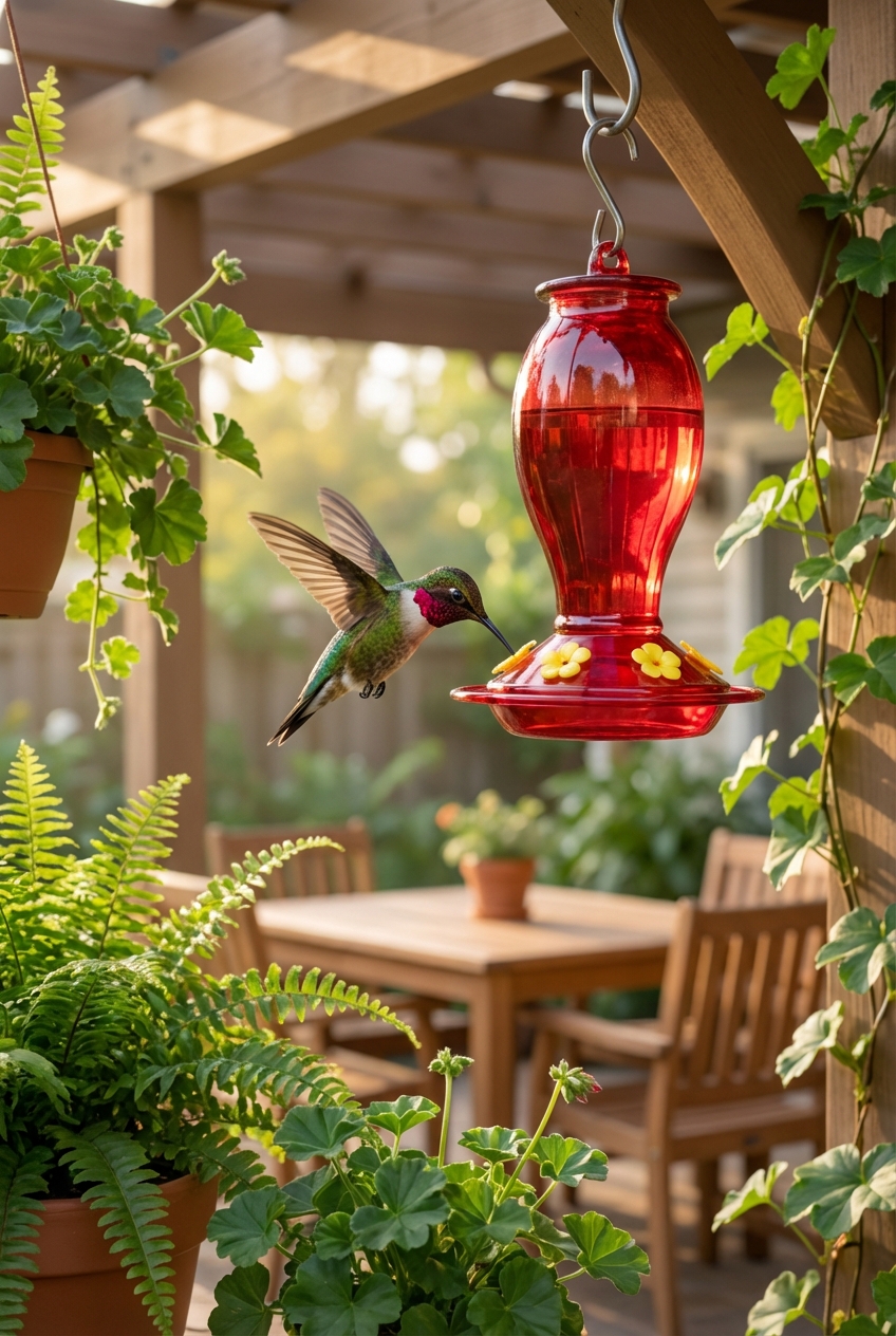 Best Hummingbird Feeder Location
