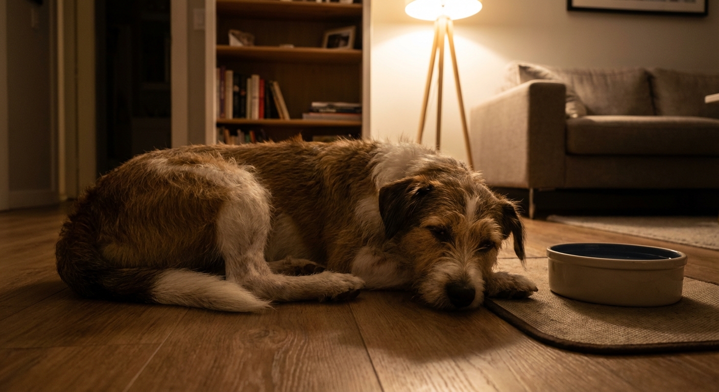 Dog Vomiting at Night: Causes and Home Steps