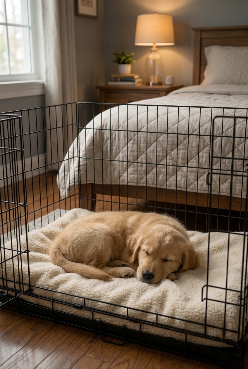 Getting a Puppy to Sleep Through the Night