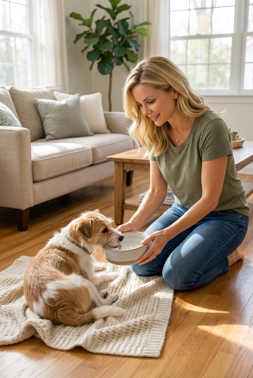 What to Give a Dog With an Upset Stomach