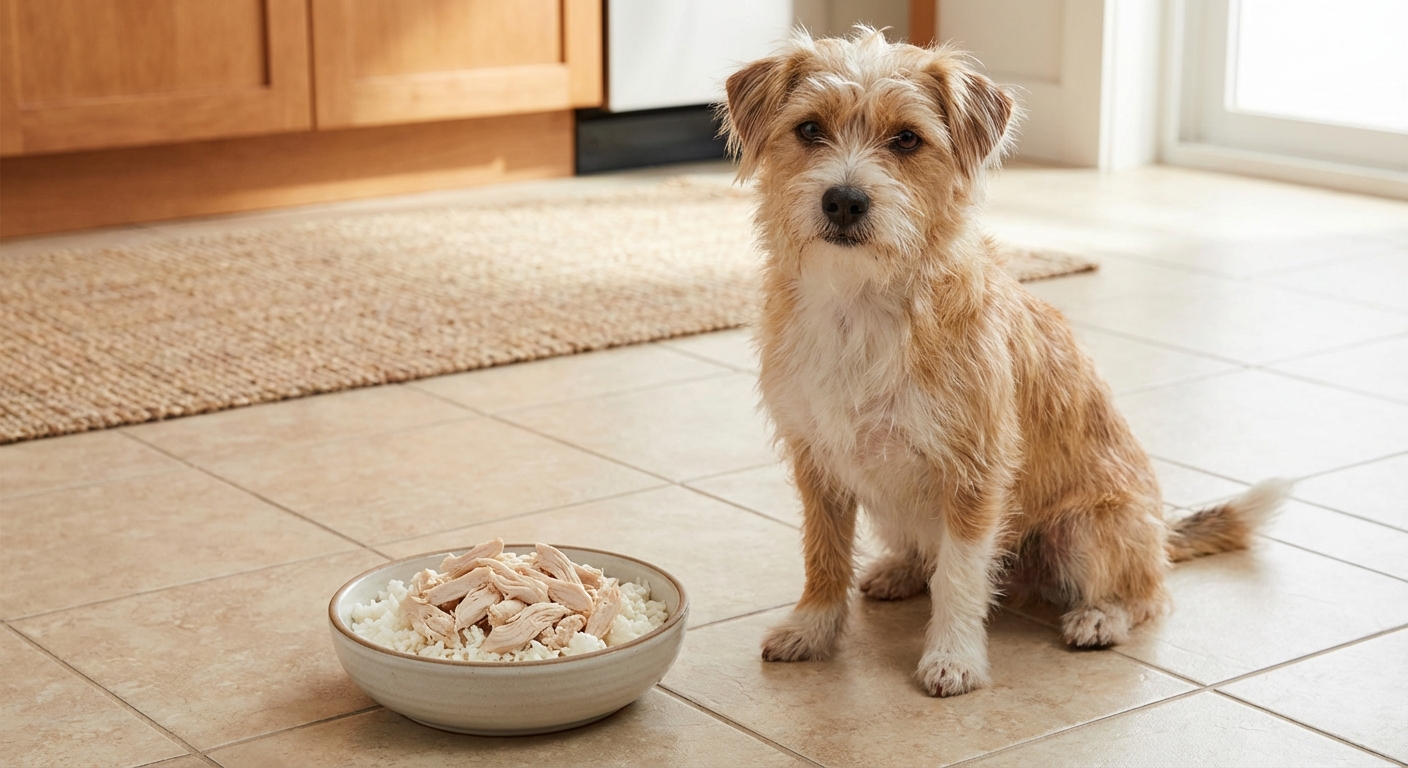 Chicken and Rice for Dogs: When It Helps