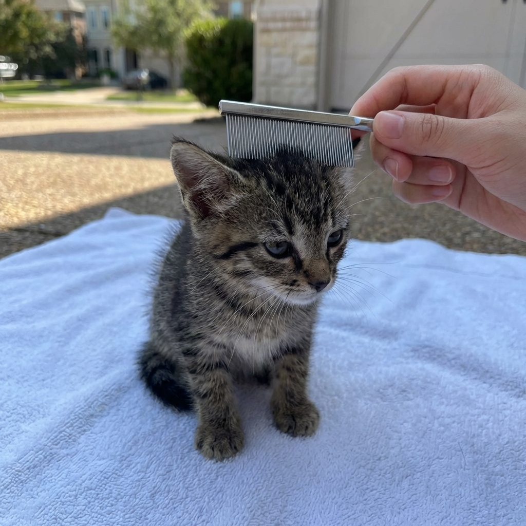 Natural Flea Treatment for Kittens