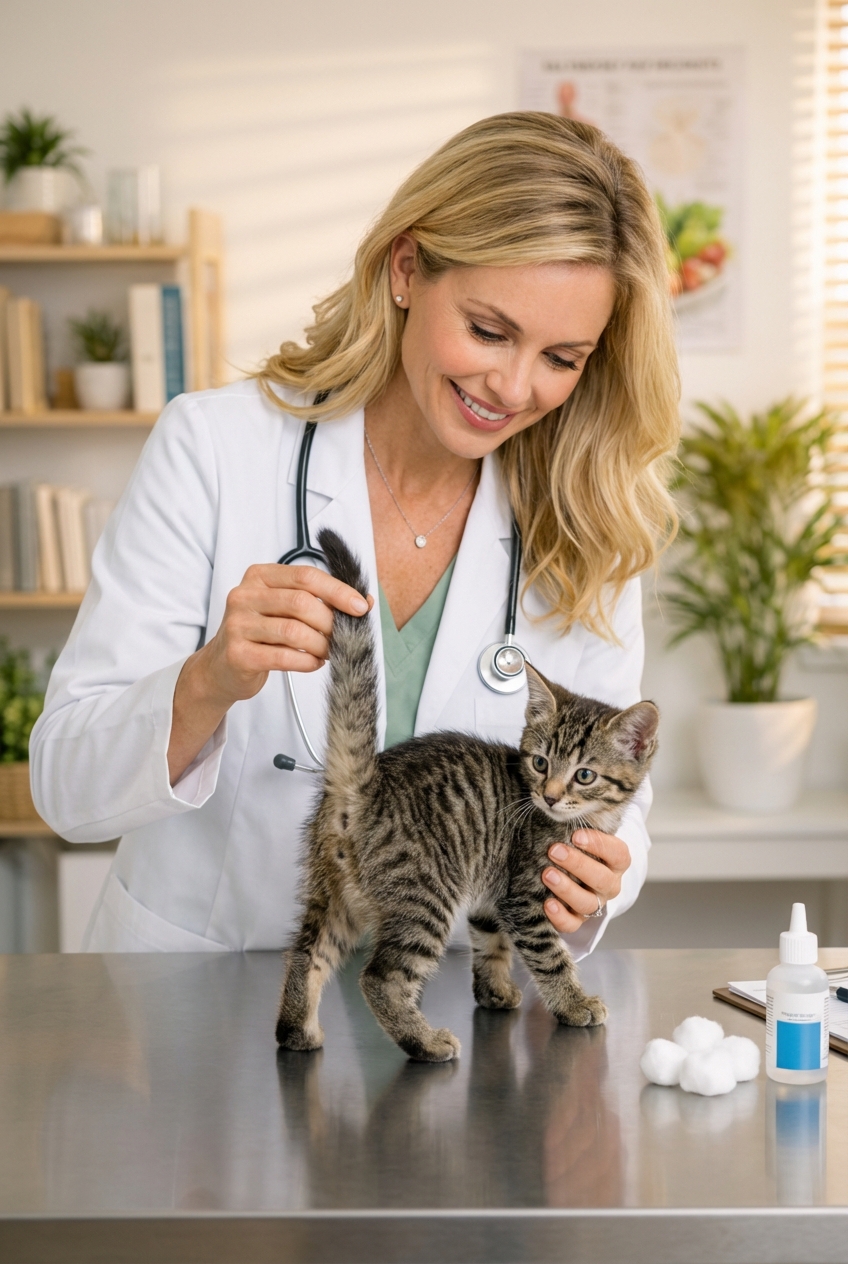 Does My Kitten Have Worms?