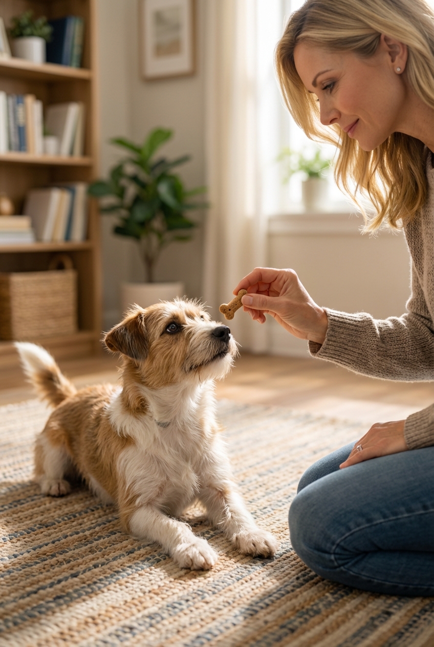 How to Teach Your Dog to Lie Down