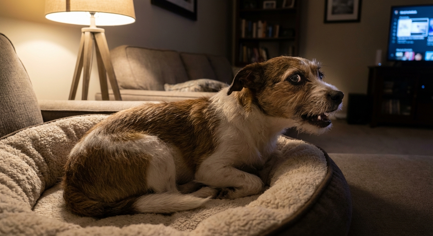 Dog Coughing at Night: Causes and Home Care