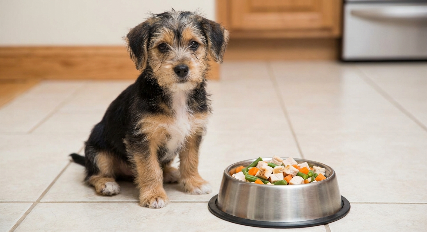 Homemade Dog Food for Puppies Growth Guide