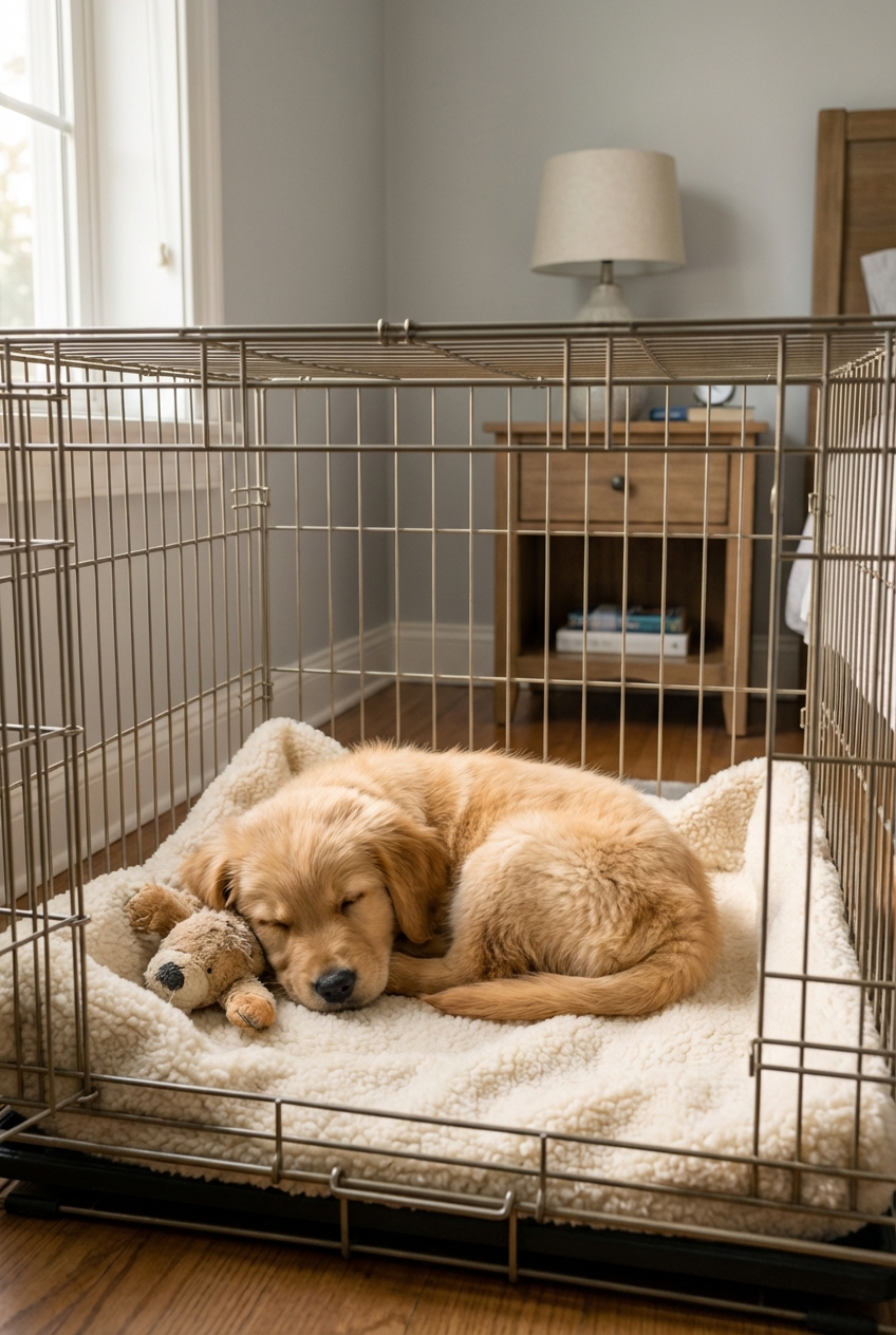 Get Your Puppy Sleeping Through the Night