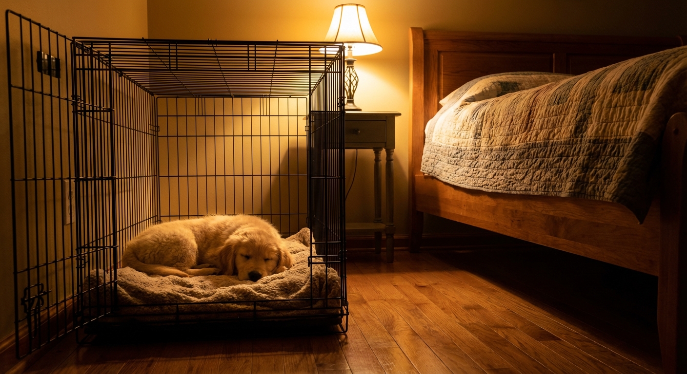 Stop Puppy Crying at Night