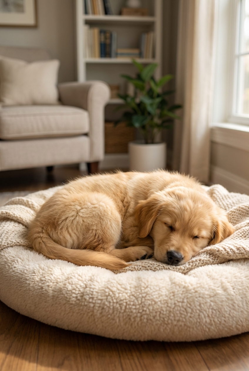 How Much Should a Puppy Sleep?