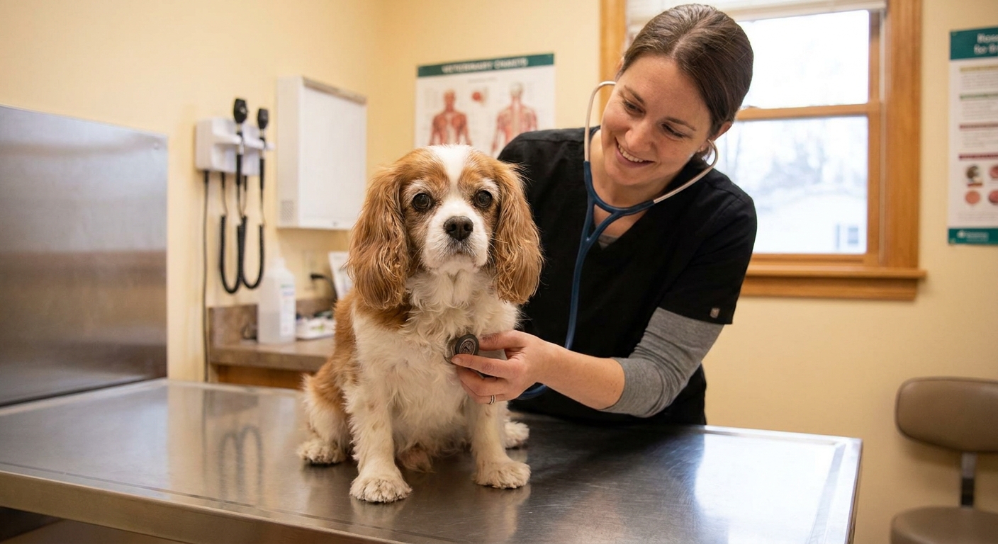 When Do Vets Start Pimobendan for a Dog Heart Murmur?