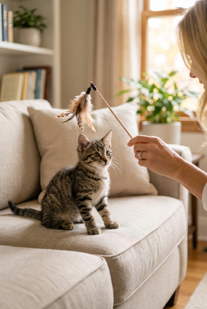 How to Discipline a Kitten