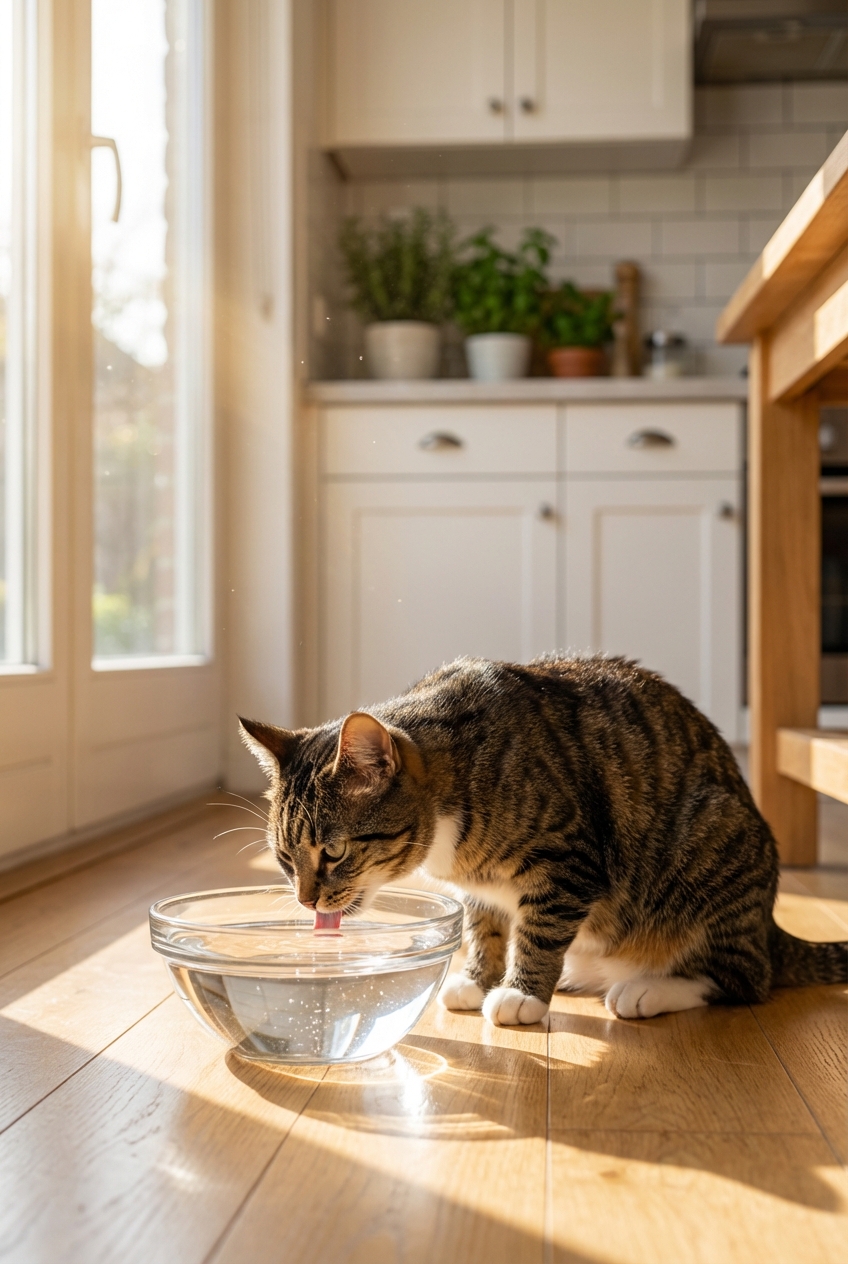 How To Get a Cat To Drink Water