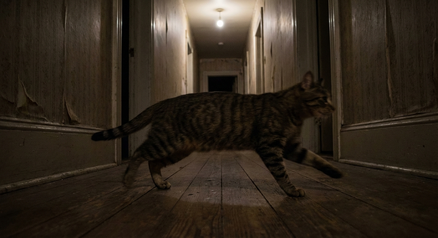 Nighttime Cat Zoomies