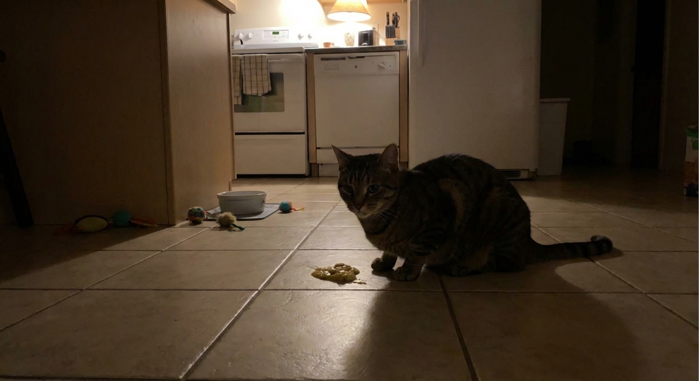 Cat Vomiting at Night: When to Worry