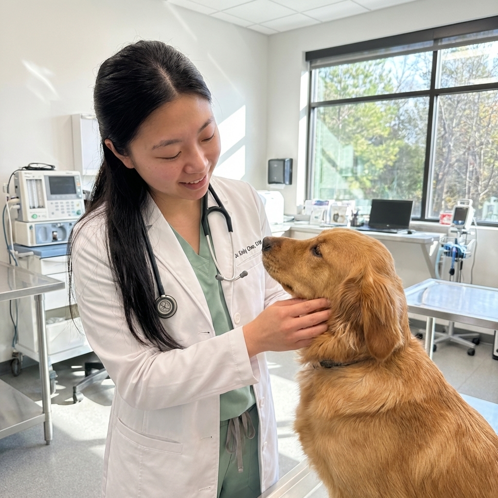 Swollen Lymph Nodes in a Dog’s Neck