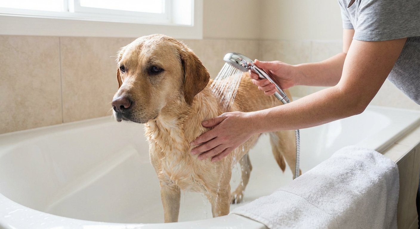 How to Give a Dog a Bath