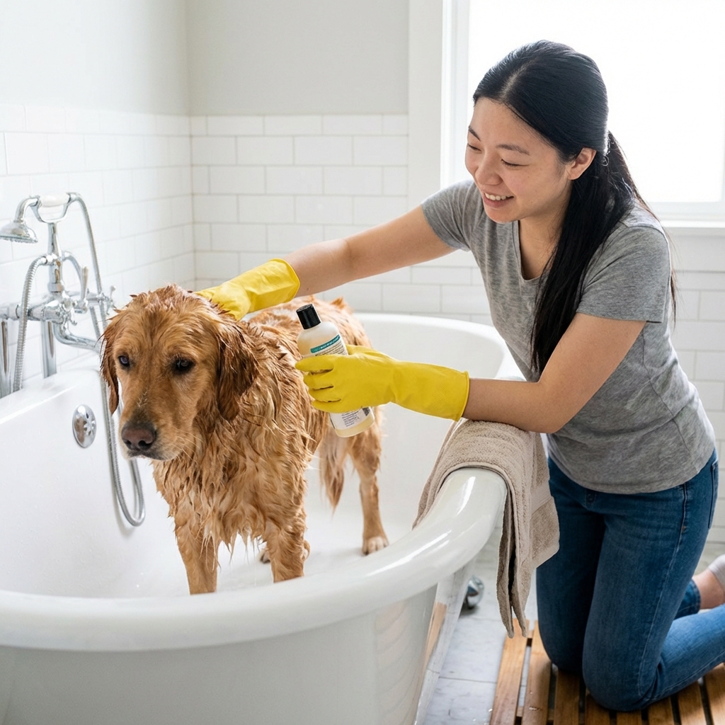 Get Skunk Spray Off Your Dog