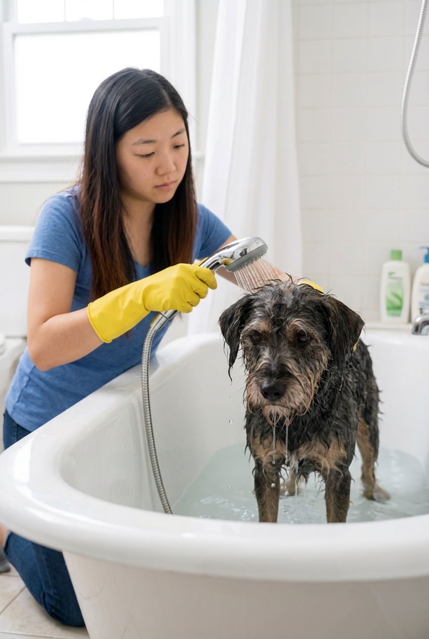 Skunk Sprayed Your Dog in the Face? Do This Now