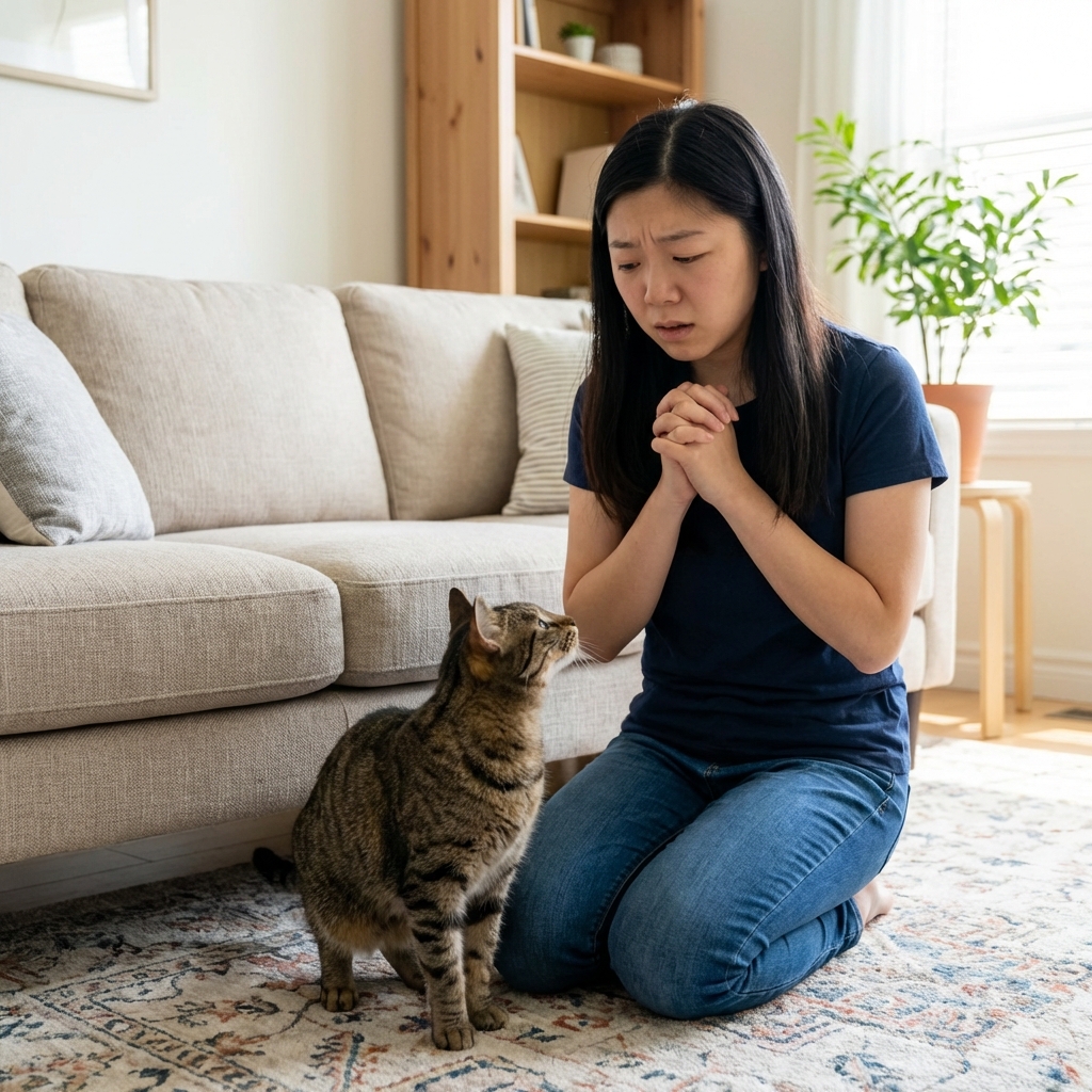 How to Stop Cat Spraying in the House