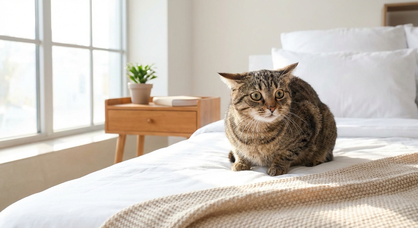 Why Did My Cat Poop in My Bed?