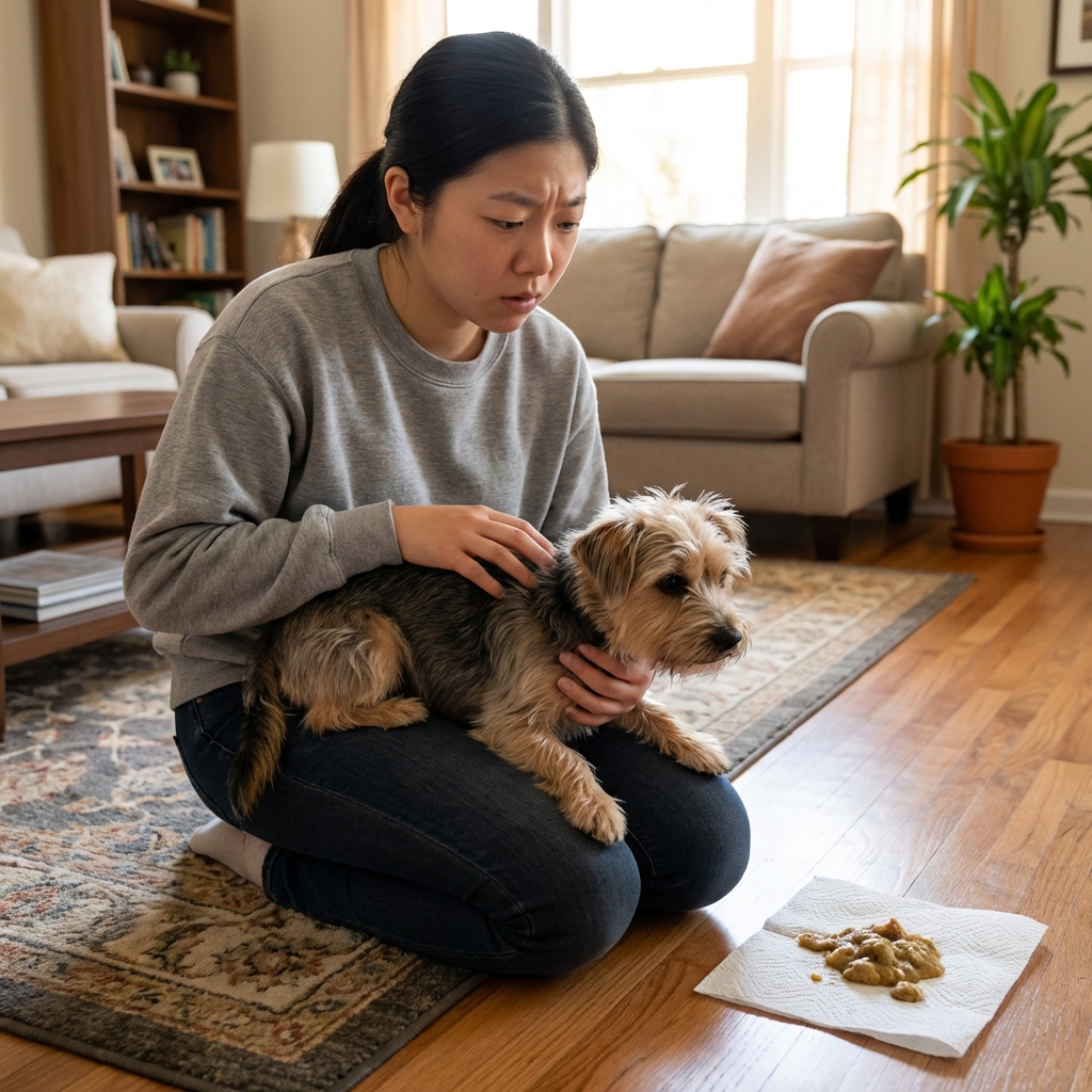 When to Go to the Vet for Dog Vomiting