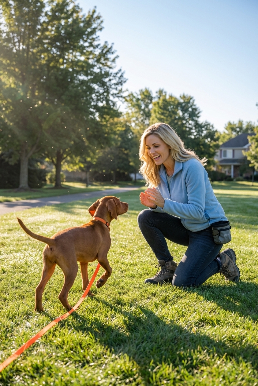 Vizsla Velcro Dog: Exercise, Training, and Alone Time