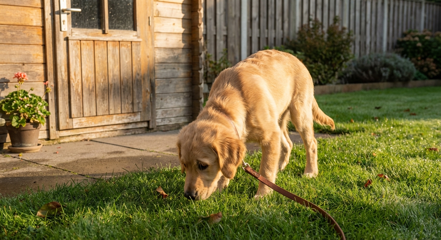 How to Train a Dog to Pee Outside