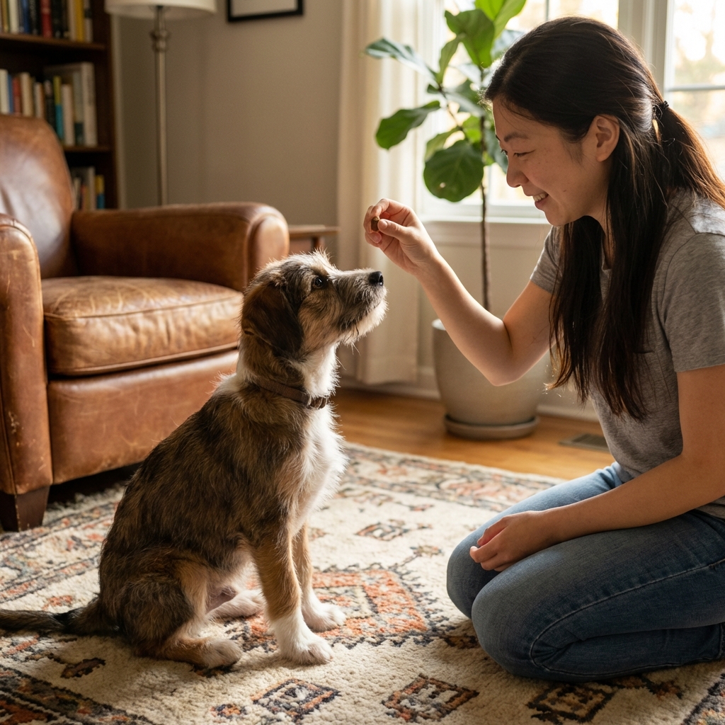 How To Train a Puppy to Sit